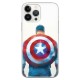 Θήκη Soft TPU Marvel Captain America 002 Apple iPhone 15 Pro Διάφανο Θήκη Soft TPU Marvel Captain America 002 Apple iPhone 15 Pro Διάφανο