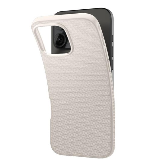 Θήκη Soft TPU Spigen Liquid Air Apple iPhone 16 Pro Max Τιτάνιο Θήκη Soft TPU Spigen Liquid Air Apple iPhone 16 Pro Max Τιτάνιο