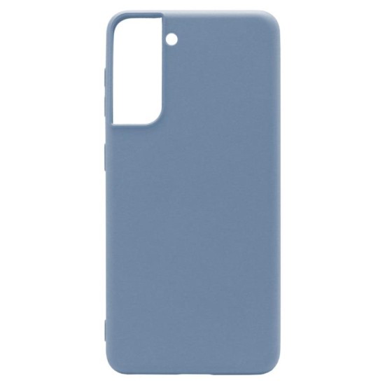 Θήκη Liquid Silicon inos Samsung G991B Galaxy S21 5G L-Cover Γκρι-Μπλε Θήκη Liquid Silicon inos Samsung G991B Galaxy S21 5G L-Cover Γκρι-Μπλε