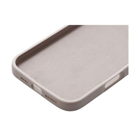 Θήκη Liquid Silicon inos Apple iPhone 16 Plus 5G Velvet Ανοιχτό Γκρι Θήκη Liquid Silicon inos Apple iPhone 16 Plus 5G Velvet Ανοιχτό Γκρι