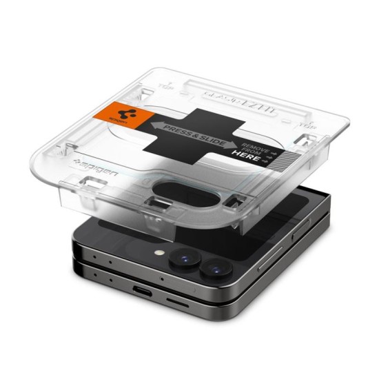 Tempered Glass Full Face Spigen Glas.tR EZ-FIT Samsung Galaxy Z Flip 6 5G Διάφανο (2 τεμ.) Tempered Glass Full Face Spigen Glas.tR EZ-FIT Samsung Galaxy Z Flip 6 5G Διάφανο (2 τεμ.)