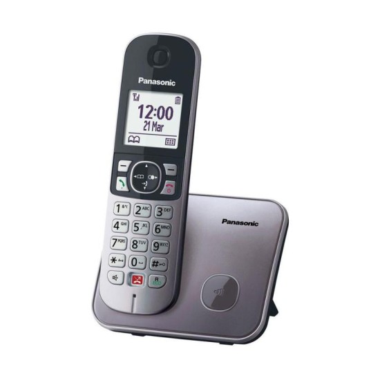 Ασύρματο Τηλέφωνο Panasonic KX-TG6851 Γκρι