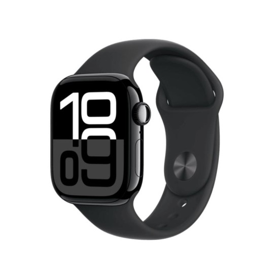Apple Watch Series 10 GPS 42mm Aluminum Μαύρο με Sport Band Small-Medium Μαύρο Apple Watch Series 10 GPS 42mm Aluminum Μαύρο με Sport Band Small-Medium Μαύρο
