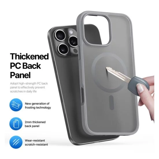 Θήκη TPU & PC Dux Ducis Yind Magnetic MagSafe Apple iPhone 16 Pro Max Ροζ Θήκη TPU & PC Dux Ducis Yind Magnetic MagSafe Apple iPhone 16 Pro Max Ροζ