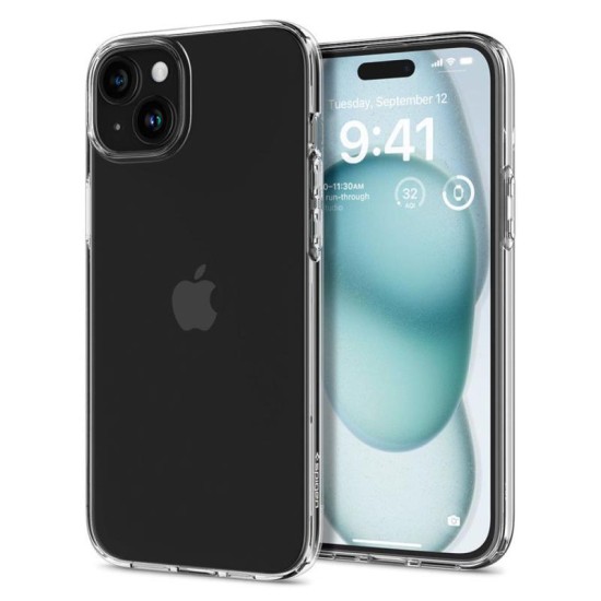 Θήκη TPU Spigen Liquid Crystal Apple iPhone 15 Διάφανο Θήκη TPU Spigen Liquid Crystal Apple iPhone 15 Διάφανο