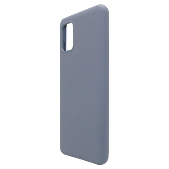 Θήκη Liquid Silicon inos Samsung A315F Galaxy A31 L-Cover Γκρι-Μπλε Θήκη Liquid Silicon inos Samsung A315F Galaxy A31 L-Cover Γκρι-Μπλε