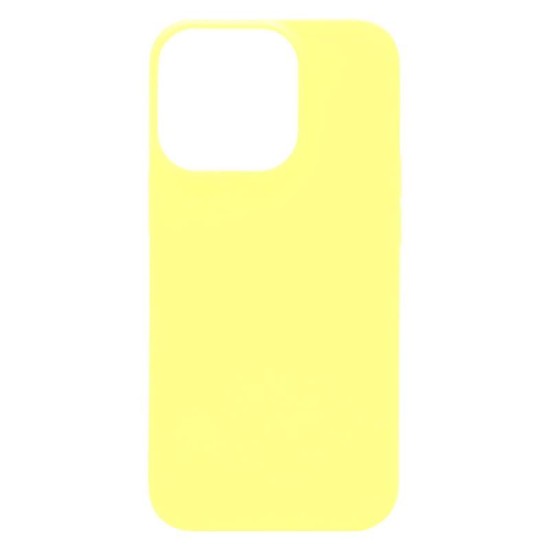Θήκη Soft TPU inos Apple iPhone 13 Pro S-Cover Κίτρινο