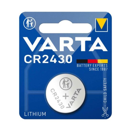 Lithium Button Cells Varta CR2430 (1 τεμ) Lithium Button Cells Varta CR2430 (1 τεμ)