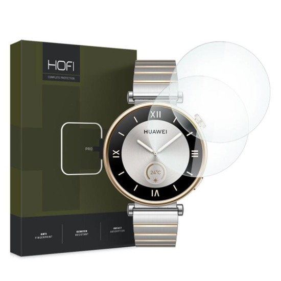 Tempered Glass Hofi Pro+ Huawei Watch GT 4 41mm Διάφανο (2 τεμ.)