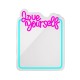 Neon LED Forever Light Καθρέπτης FMNE01 LOVE YOURSELF Μπλε-Ροζ Neon LED Forever Light Καθρέπτης FMNE01 LOVE YOURSELF Μπλε-Ροζ