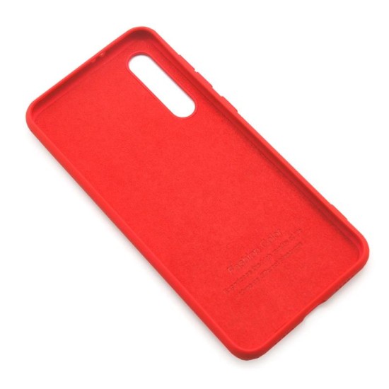 Θήκη Liquid Silicon inos Xiaomi Mi 9 L-Cover Κόκκινο Θήκη Liquid Silicon inos Xiaomi Mi 9 L-Cover Κόκκινο