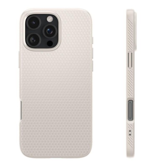 Θήκη Soft TPU Spigen Liquid Air Apple iPhone 16 Prο Τιτάνιο Θήκη Soft TPU Spigen Liquid Air Apple iPhone 16 Prο Τιτάνιο