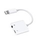 Αντάπτορας Joyroom S-Y105 Lightning Αρσενικό σε 3.5mm Θηλυκό & Lightning Θηλυκό Λευκό Αντάπτορας Joyroom S-Y105 Lightning Αρσενικό σε 3.5mm Θηλυκό & Lightning Θηλυκό Λευκό