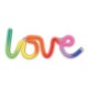 Neon RGB Forever Light FLRN01 LOVE (USB & On/Off) με Τηλεχειριστήριο Πολύχρωμο