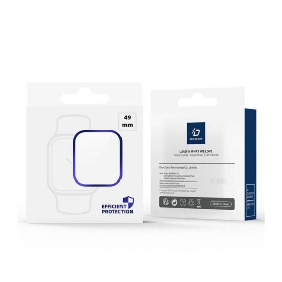 Tempered Glass Dux Ducis Apple Watch Ultra/ Ultra 2 49mm Ασημί (1 τεμ.) Tempered Glass Dux Ducis Apple Watch Ultra/ Ultra 2 49mm Ασημί (1 τεμ.)