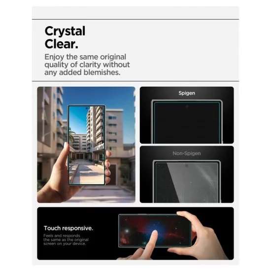 Tempered Glass Full Face Spigen Glas.tR EZ-FIT Samsung Galaxy Z Fold 7 5G (2 τεμ.) Tempered Glass Full Face Spigen Glas.tR EZ-FIT Samsung Galaxy Z Fold 7 5G (2 τεμ.)