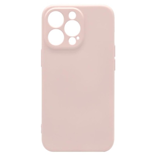 Θήκη Liquid Silicon inos Apple iPhone 13 Pro L-Cover Σομόν Θήκη Liquid Silicon inos Apple iPhone 13 Pro L-Cover Σομόν