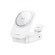 Ασύρματη Βάση Φόρτισης Μαγνητική 3 σε 1 Borofone BQ38 Sharp 15W Λευκό Ασύρματη Βάση Φόρτισης Μαγνητική 3 σε 1 Borofone BQ38 Sharp 15W Λευκό