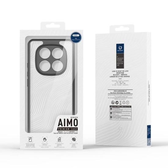 Θήκη TPU & PC Dux Ducis Aimo Xiaomi Redmi Note 14 Pro 4G Μαύρο
