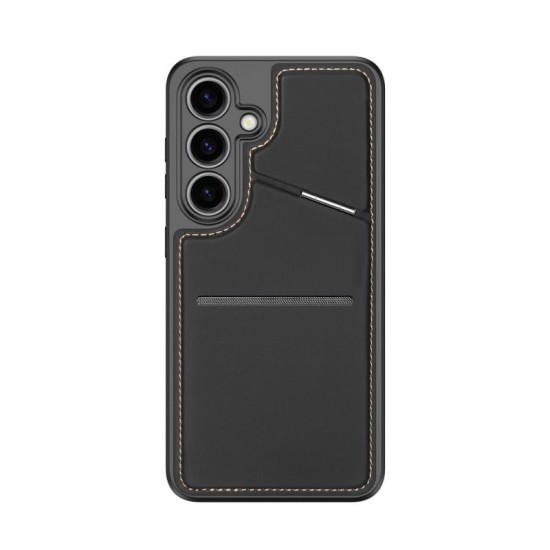 Θήκη Δερμάτινη Dux Ducis Rafi II Mag 3 σε 1 MagSafe RFID Blocker Samsung S926B Galaxy S24 Plus 5G με Stand Μαύρο Θήκη Δερμάτινη Dux Ducis Rafi II Mag 3 σε 1 MagSafe RFID Blocker Samsung S926B Galaxy S24 Plus 5G με Stand Μαύρο