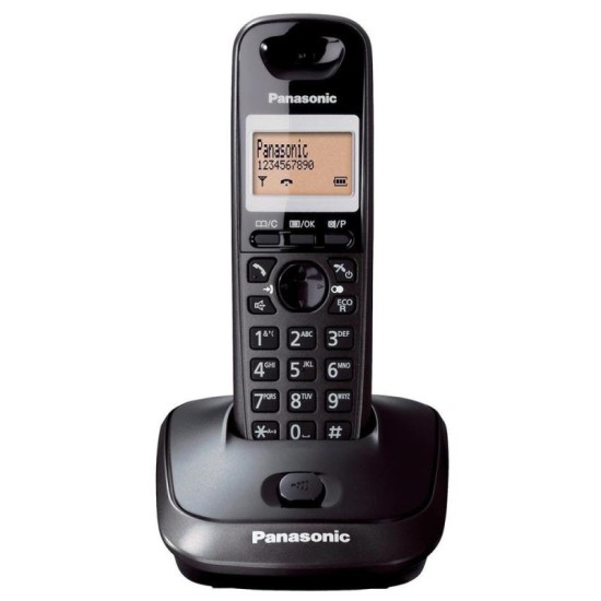 Ασύρματο Τηλέφωνο Panasonic KX-TG2511 Μαύρο