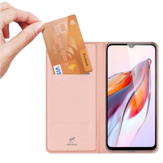 Θήκη Flip Dux Ducis Skin Pro Xiaomi Poco C55/ Redmi 12C Ροζ Θήκη Flip Dux Ducis Skin Pro Xiaomi Poco C55/ Redmi 12C Ροζ