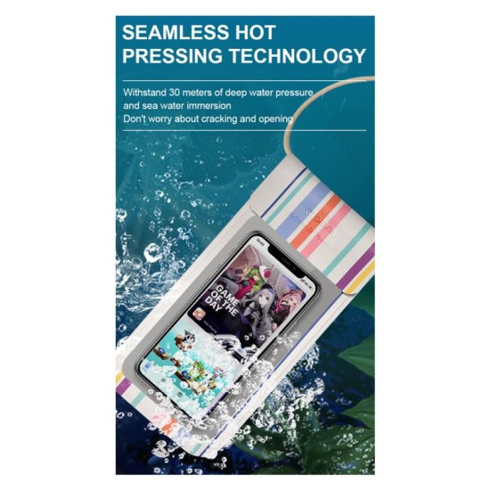 Waterproof Θήκη Devia Strong για Smartphones 3,8'' - 5.8'' Πολύχρωμο Waterproof Θήκη Devia Strong για Smartphones 3,8'' - 5.8'' Πολύχρωμο