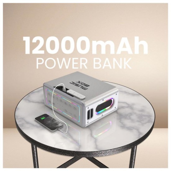 Φορητό Ηχείο Bluetooth HiFuture Music Box Karaoke BT 5.0 12000mAh 100W Μαύρο Φορητό Ηχείο Bluetooth HiFuture Music Box Karaoke BT 5.0 12000mAh 100W Μαύρο