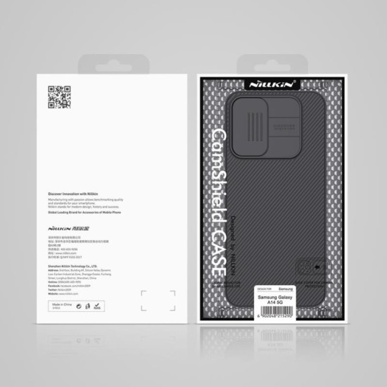Θήκη Soft TPU & PC Nillkin Camshield Samsung A146P Galaxy A14 5G Μαύρο Θήκη Soft TPU & PC Nillkin Camshield Samsung A146P Galaxy A14 5G Μαύρο