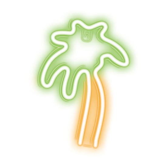 Neon LED Neolia NNE04 PALM (USB & On/Off) Πράσινο - Πορτοκαλί