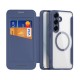 Θήκη Flip Dux Ducis Skin X Pro Wallet με Μαγνητικό Stand Samsung S931B Galaxy S25 5G Μπλε