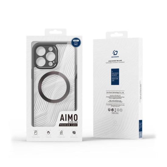 Θήκη TPU & PC Dux Ducis Aimo Magnetic MagSafe Apple iPhone 14 Pro Μαύρο Θήκη TPU & PC Dux Ducis Aimo Magnetic MagSafe Apple iPhone 14 Pro Μαύρο