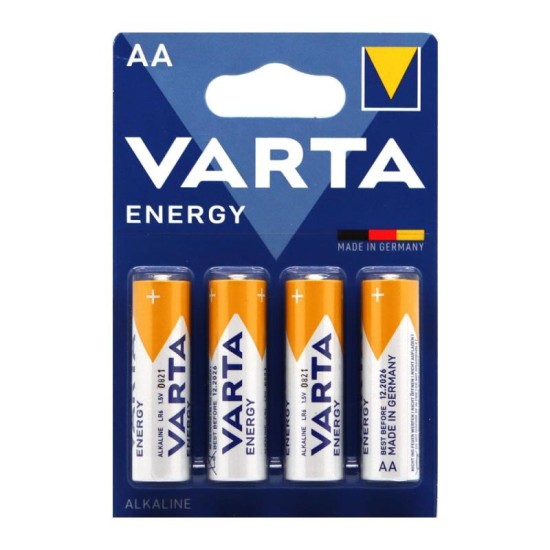 Μπαταρία Simply Alkaline Varta Energy AA LR06 (4 τεμ.) Μπαταρία Simply Alkaline Varta Energy AA LR06 (4 τεμ.)