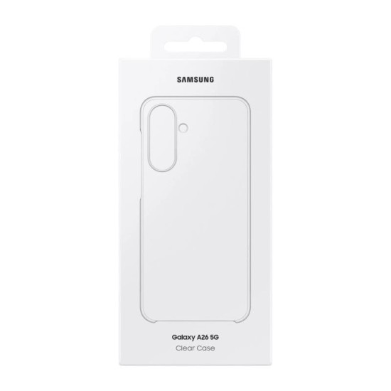 Θήκη Soft Clear Cover Samsung EF-QA266CTEGWW A266 Galaxy A26 5G Διάφανο Θήκη Soft Clear Cover Samsung EF-QA266CTEGWW A266 Galaxy A26 5G Διάφανο