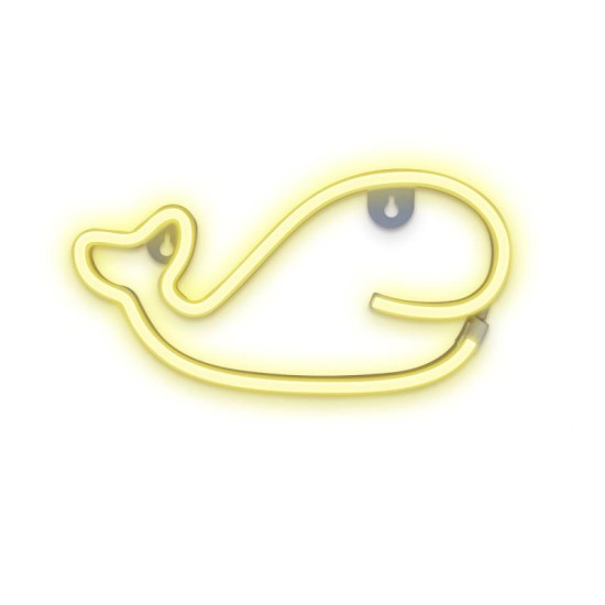 Neon LED Forever Light FLNEO9 WHALE (USB/Μπαταρίας & On/Off) Θερμό Λευκό Neon LED Forever Light FLNEO9 WHALE (USB/Μπαταρίας & On/Off) Θερμό Λευκό