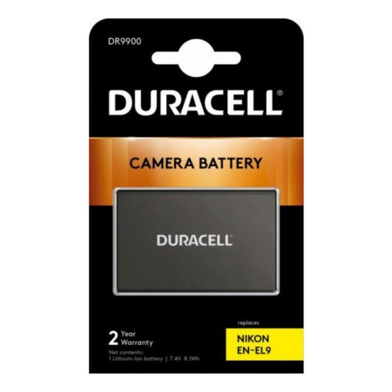 Μπαταρία Κάμερας Duracell DR9900 για Nikon EN-EL9 7.4V 1100mAh (1 τεμ) Μπαταρία Κάμερας Duracell DR9900 για Nikon EN-EL9 7.4V 1100mAh (1 τεμ)