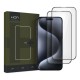 Tempered Glass Full Face Hofi Pro+ Apple iPhone 16 Pro Μαύρο (2 τεμ.) Tempered Glass Full Face Hofi Pro+ Apple iPhone 16 Pro Μαύρο (2 τεμ.)