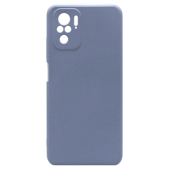 Θήκη Liquid Silicon inos Xiaomi Poco M5S/ Redmi Note 10/ 10S L-Cover Γκρι-Μπλε Θήκη Liquid Silicon inos Xiaomi Poco M5S/ Redmi Note 10/ 10S L-Cover Γκρι-Μπλε