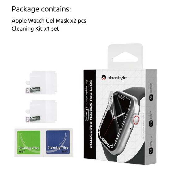 Screen Protector Soft TPU Ahastyle WG49-2 Apple Watch Ultra/ Ultra 2 49mm (2 τεμ.) Screen Protector Soft TPU Ahastyle WG49-2 Apple Watch Ultra/ Ultra 2 49mm (2 τεμ.)