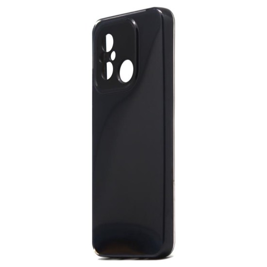 Θήκη TPU inos Xiaomi Redmi 12C Ice Crystal Μαύρο Θήκη TPU inos Xiaomi Redmi 12C Ice Crystal Μαύρο