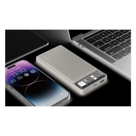 Φορτιστής Ανάγκης Devia EP175 12W 10000mAh Smart Ivory Φορτιστής Ανάγκης Devia EP175 12W 10000mAh Smart Ivory