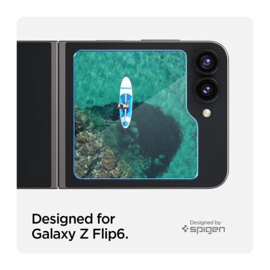 Tempered Glass Full Face Spigen Glas.tR EZ-FIT Samsung Galaxy Z Flip 6 5G Διάφανο (2 τεμ.) Tempered Glass Full Face Spigen Glas.tR EZ-FIT Samsung Galaxy Z Flip 6 5G Διάφανο (2 τεμ.)