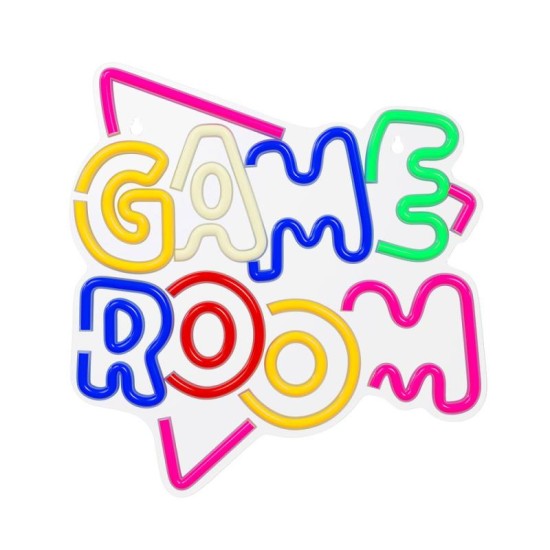 Neon Plexi LED Neolia NNE20 GAME ROOM (USB/Μπαταρίας & On/Off) Πολύχρωμο Neon Plexi LED Neolia NNE20 GAME ROOM (USB/Μπαταρίας & On/Off) Πολύχρωμο