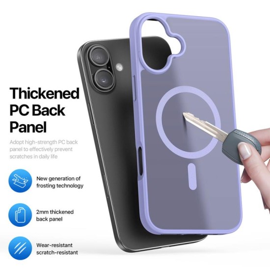 Θήκη TPU & PC Dux Ducis Yind Magnetic MagSafe Apple iPhone 16 Μαύρο Θήκη TPU & PC Dux Ducis Yind Magnetic MagSafe Apple iPhone 16 Μαύρο