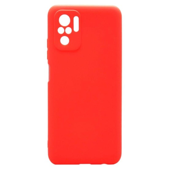 Θήκη Soft TPU inos Xiaomi Poco M5S/ Redmi Note 10/ 10S S-Cover Κόκκινο