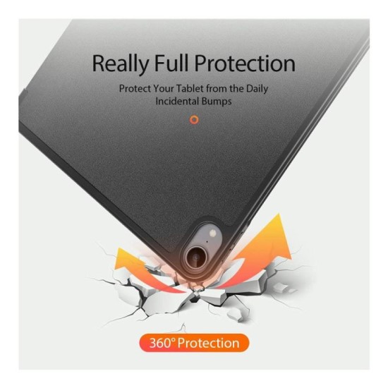 Θήκη TPU Flip Shock Proof Dux Ducis Domo Apple iPad 10.2'' 2019/ 2020/ 2021 Μαύρο Θήκη TPU Flip Shock Proof Dux Ducis Domo Apple iPad 10.2'' 2019/ 2020/ 2021 Μαύρο