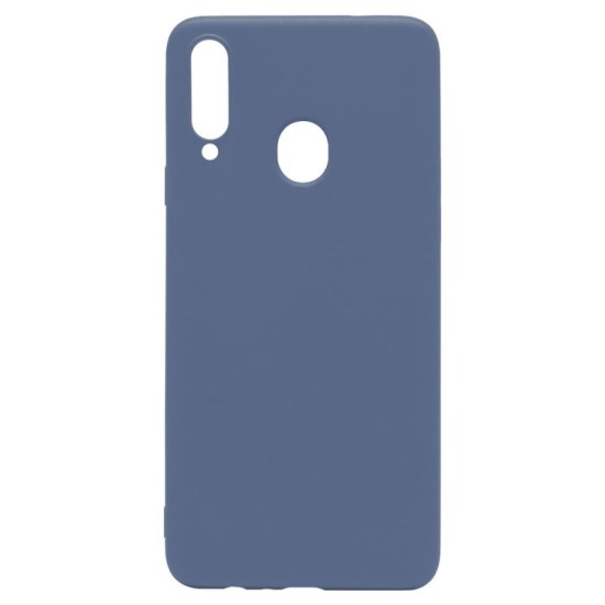 Θήκη Liquid Silicon inos Samsung A207F Galaxy A20s L-Cover Μπλε Ραφ Θήκη Liquid Silicon inos Samsung A207F Galaxy A20s L-Cover Μπλε Ραφ
