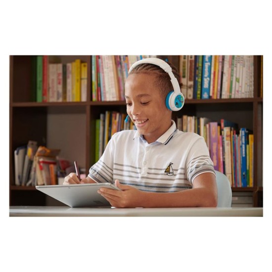 Ασύρματα Ακουστικά Κεφαλής BuddyPhones School+ για Παιδιά Μπλε