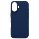 Θήκη Liquid Silicon inos Apple iPhone 17 5G Velvet Σκούρο Μπλε Θήκη Liquid Silicon inos Apple iPhone 17 5G Velvet Σκούρο Μπλε