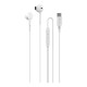 Hands Free Stereo A3 Devia EM109 USB C Kintone Λευκό Hands Free Stereo A3 Devia EM109 USB C Kintone Λευκό